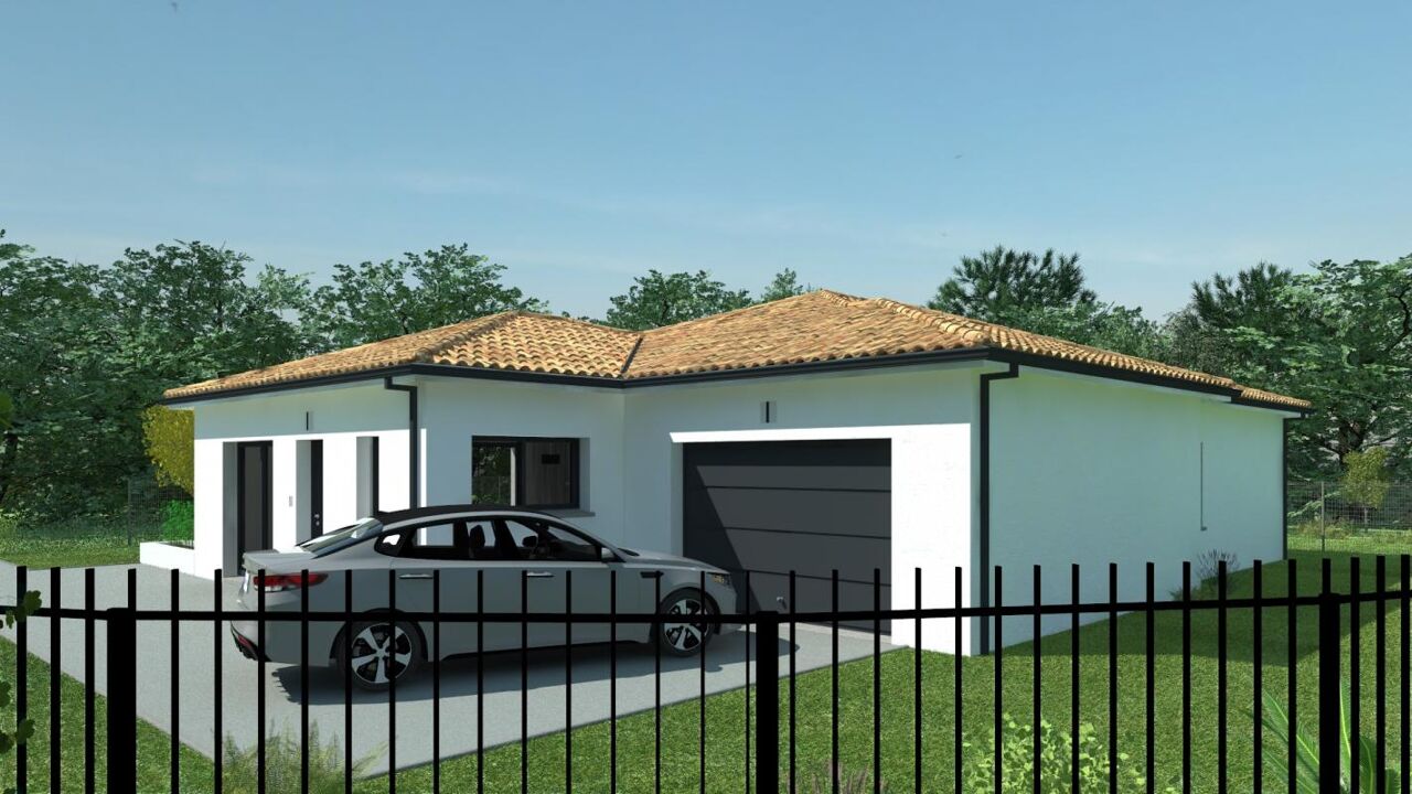 maison 90 m2 à construire à Cornebarrieu (31700)