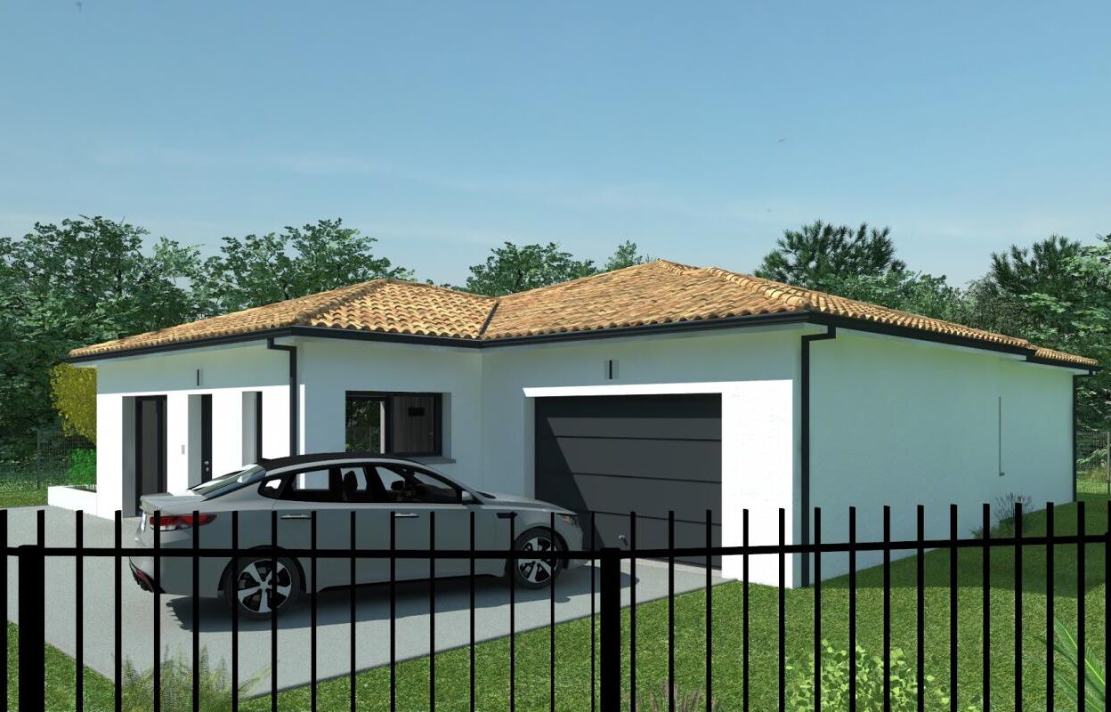 maison 90 m2 à construire à Cornebarrieu (31700)