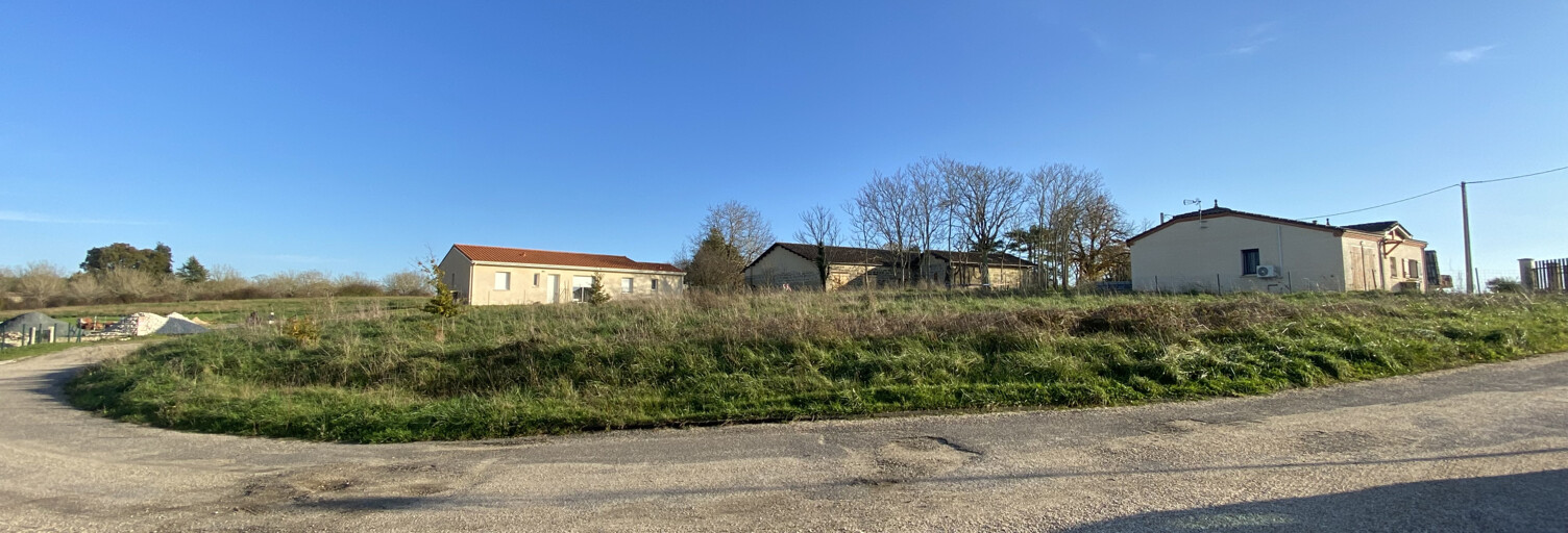 Terrain  1297 m² à vendre à Lauzun (47410)