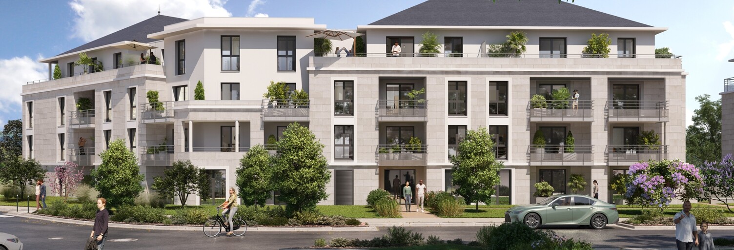 Appartement neuf T1, T2, T3, T4 Pièce 28 à 100 m² à vendre à Saint-Cyr-sur-Loire (37540)