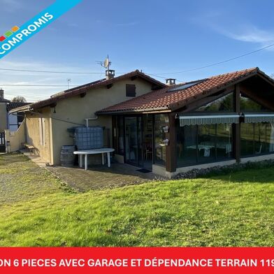 Maison 6 pièces 129000 €