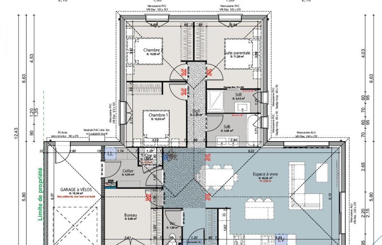 maison 106 m2 à construire à Le Pian-Médoc (33290)