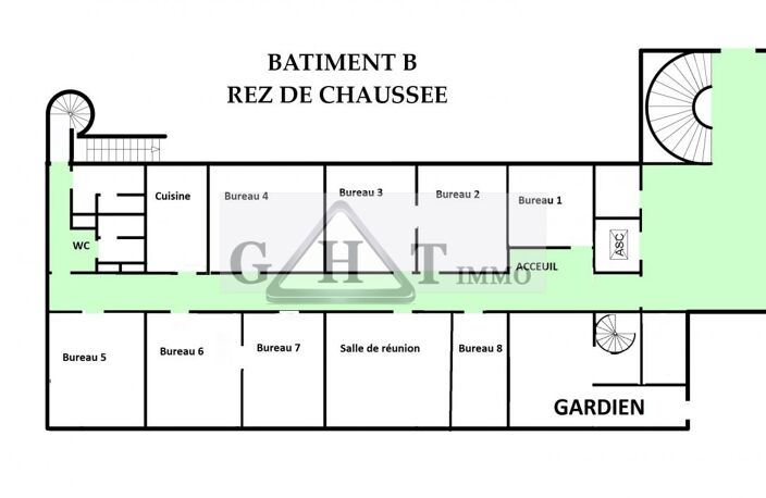 BUREAUX 232 M² A LOUER A MEAUX : — photo 4