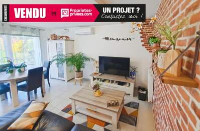 Maison récente climatisée à Angers offrant 85 m² habitables, une terrasse, un jardin et un garage motorisé — photo du bien