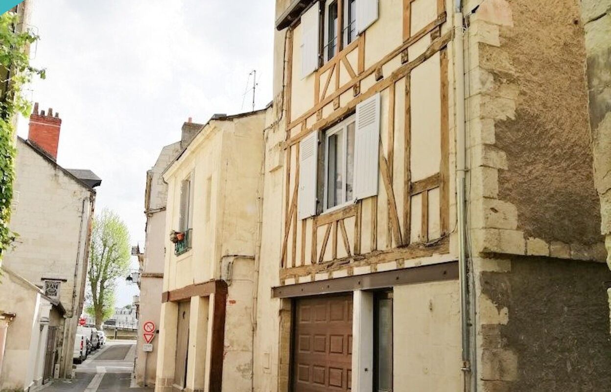 maison 3 pièces 80 m2 à vendre à Chinon (37500)