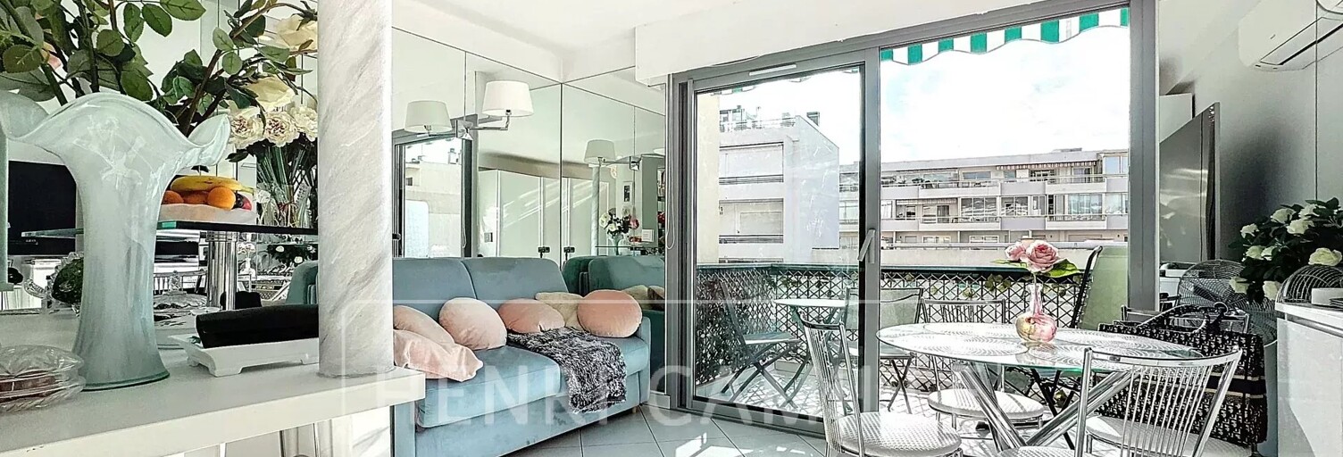Appartement 1 Pièce 23 m² à vendre à Cannes (06400)