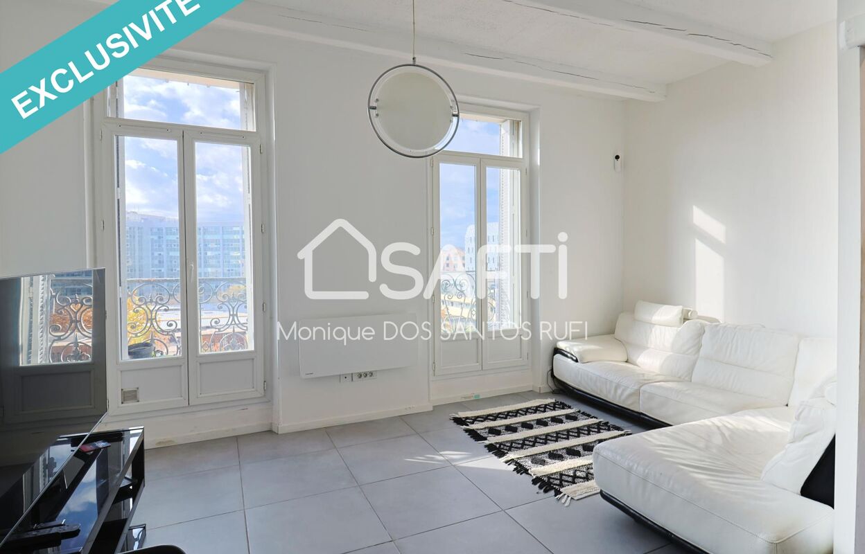 appartement 4 pièces 72 m2 à vendre à Marseille 2 (13002)