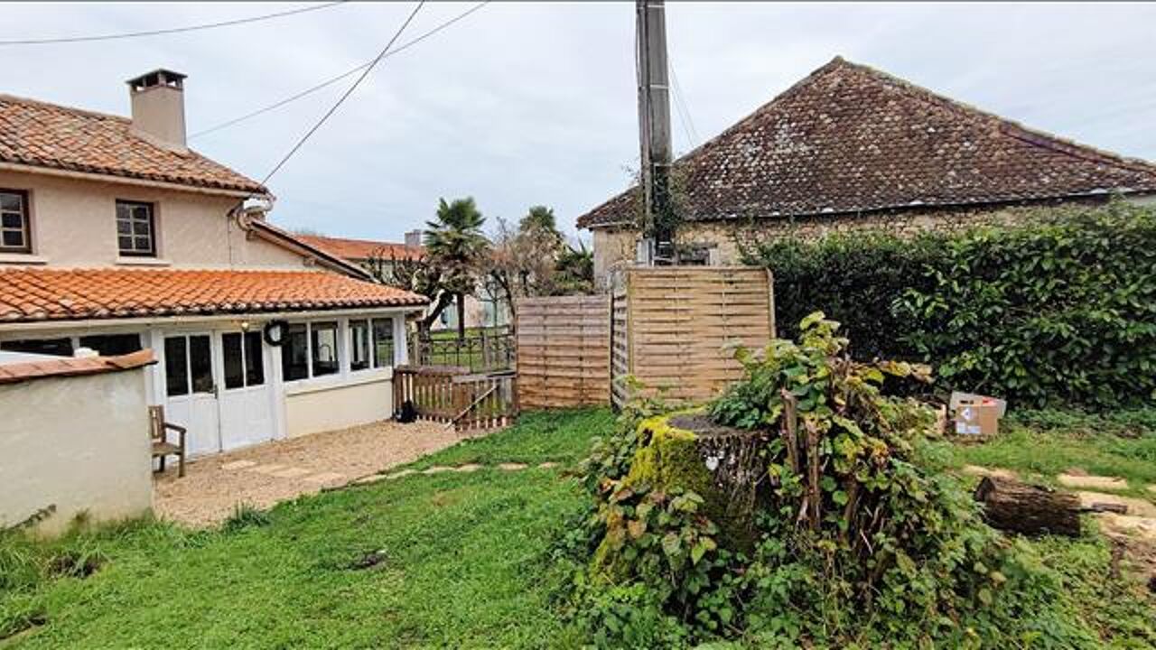 maison 3 pièces 86 m2 à vendre à Parcoul-Chenaud (24410)