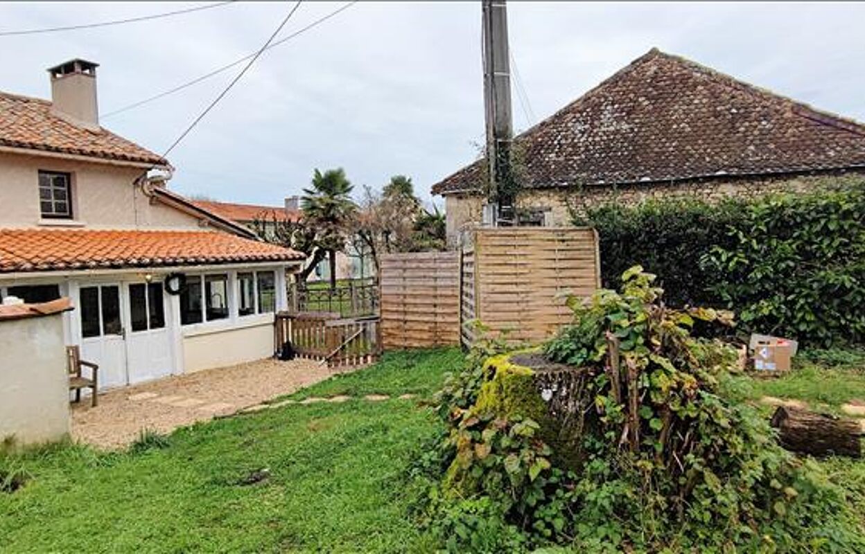 maison 3 pièces 86 m2 à vendre à Parcoul-Chenaud (24410)