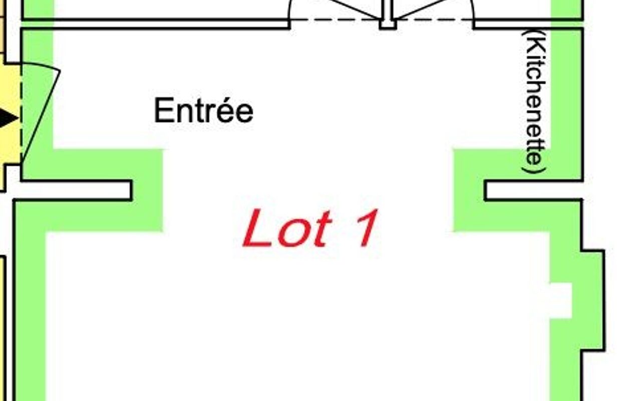 bureau  pièces 37 m2 à vendre à Reims (51100)