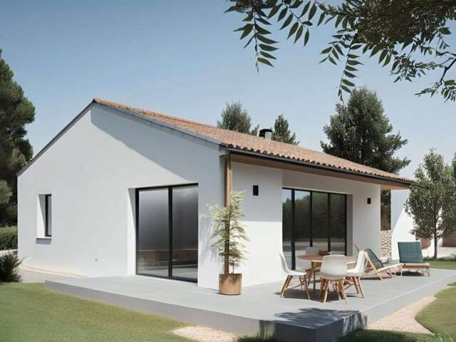 Maison de plain-pied de 85 m² - Serves-sur-Rhône — photo du bien