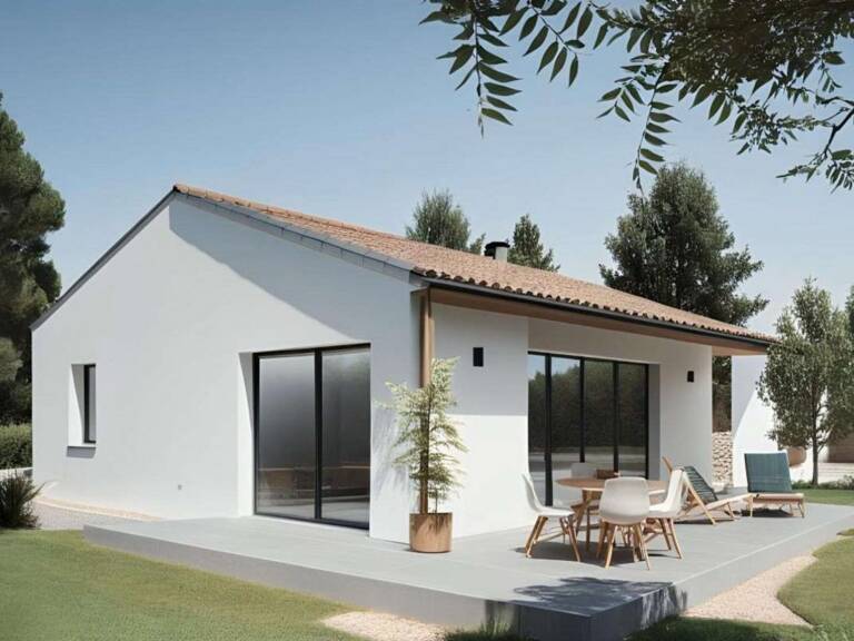 Maison de plain-pied de 85 m² - Serves-sur-Rhône — photo 1