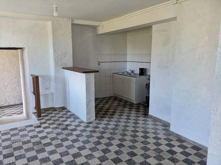 A vendre dans le village de Bassoues, Gers: Maison avec 3 chambres, travaux à terminer, avec un jardin de 318m2 — photo 1