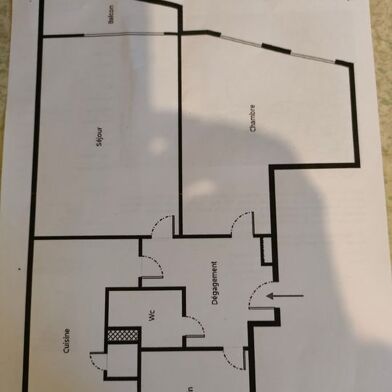 Appartement 2 pièces 590 €