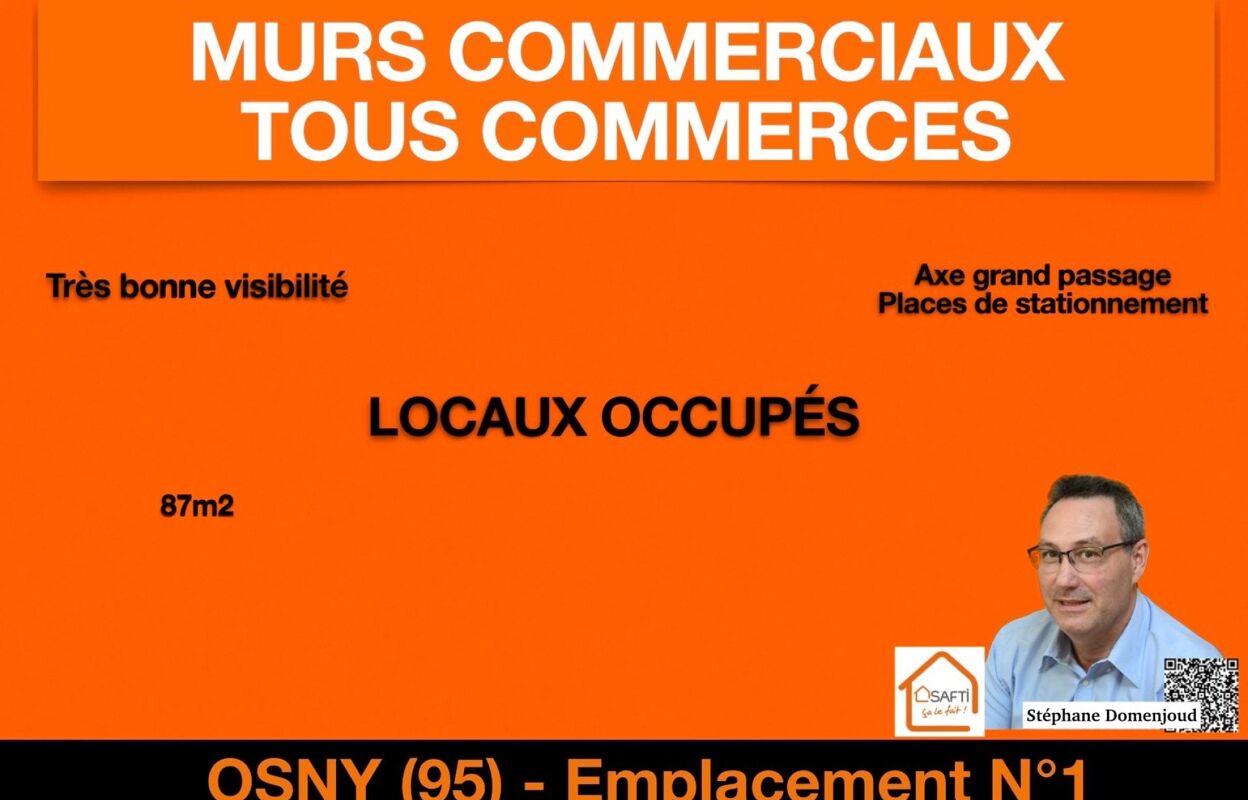 commerce 2 pièces 87 m2 à vendre à Osny (95520)