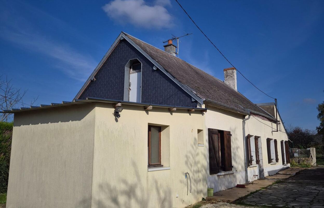 maison 4 pièces 93 m2 à vendre à Brécy (18220)