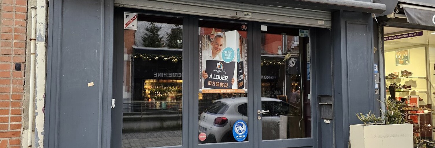 Commerce  50 m² à louer à Béthune (62400)