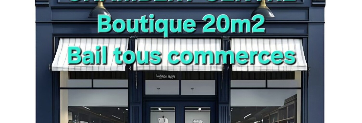 Commerce  19 m² à vendre à Chambéry (73000)