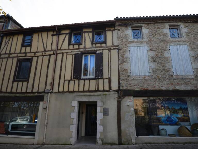 A vendre, Eauze, Gers: Ensemble immobilier avec deux maisons, deux appartements et possibilité d'agrandir. Idéal chambre d'hôtes ou gîtes, boutique ou commerce possible. Au centre ville, proche Chemin de Saint-Jacques — photo 1