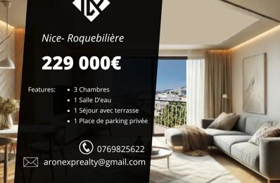 appartement 4 pièces 69 m2 à vendre à Nice (06000)