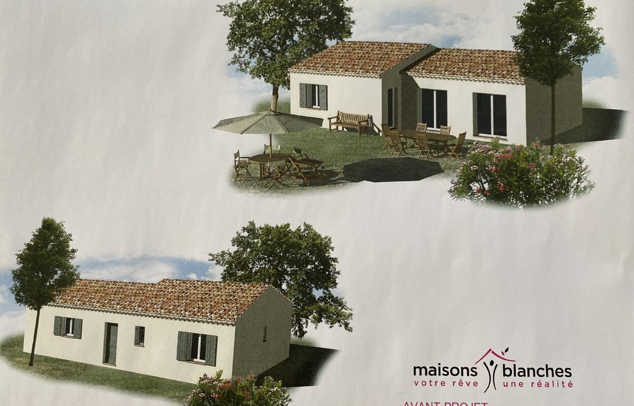 maison 80 m2 à construire à Pourrières (83910)