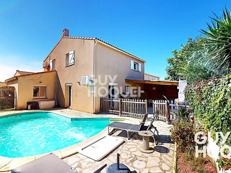 ALENYA - Maison  T4 en 3 faces - garage et Piscine — photo 1