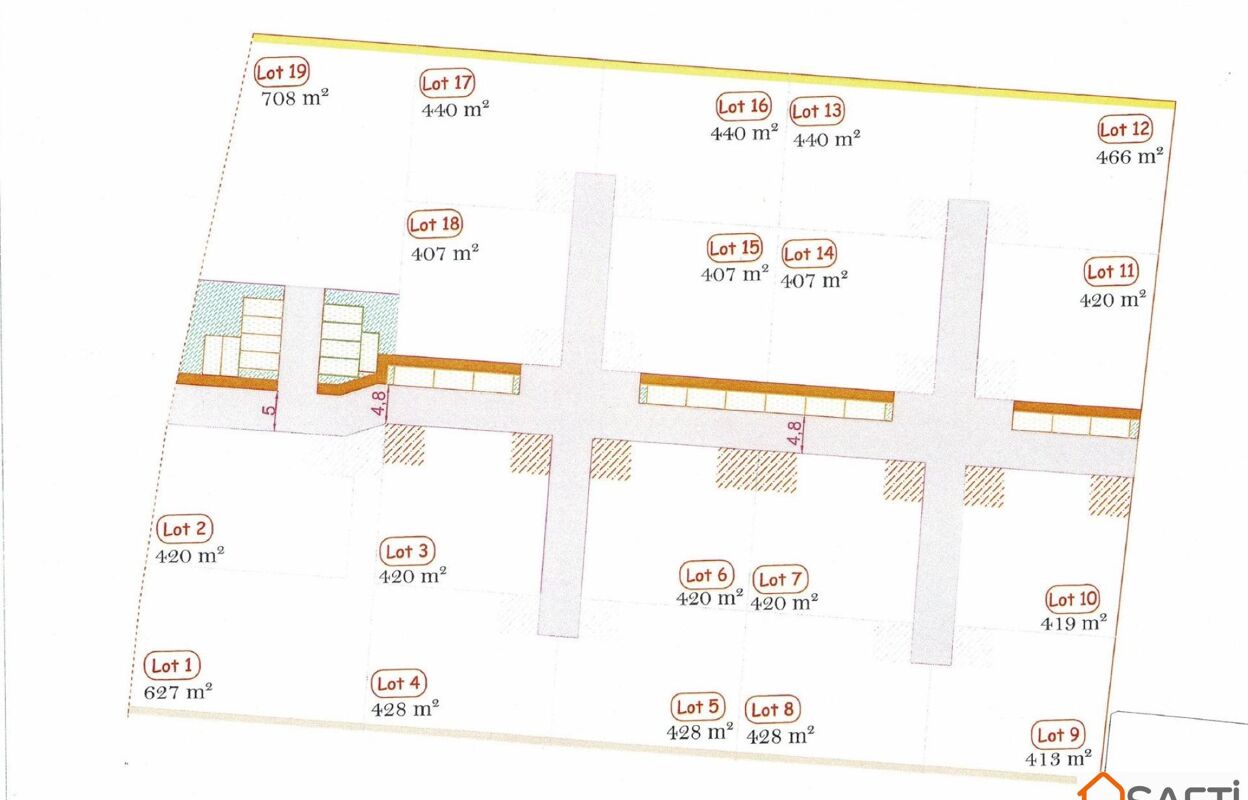 terrain  pièces 420 m2 à vendre à La Tour-du-Crieu (09100)