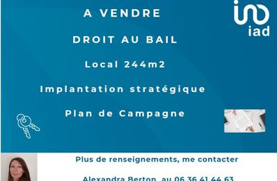 commerce  pièces 244 m2 à vendre à Cabriès (13480)