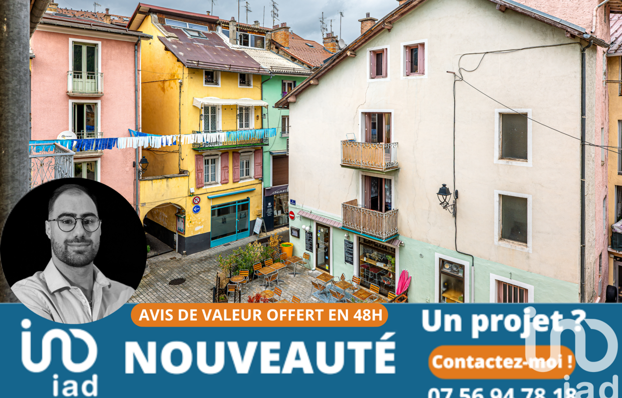 appartement 2 pièces 25 m2 à vendre à Gap (05000)