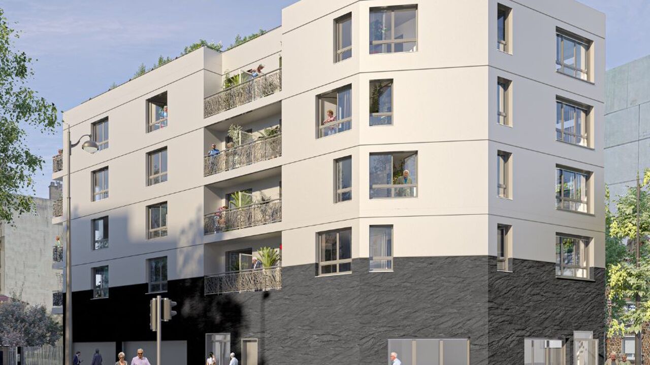 appartement neuf T1, T2, T3 pièces 35 à 63 m2 à vendre à Aubervilliers (93300)