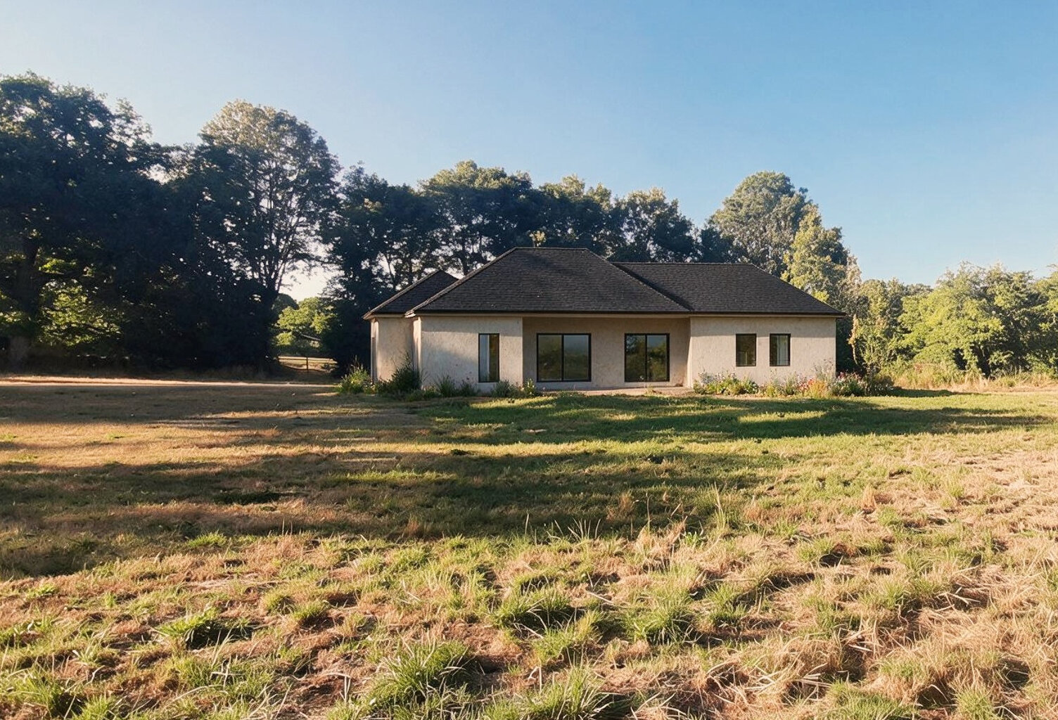 A VENDRE - Terrain à bâtir 3 200 m² -  BERTHOLENE — photo 1
