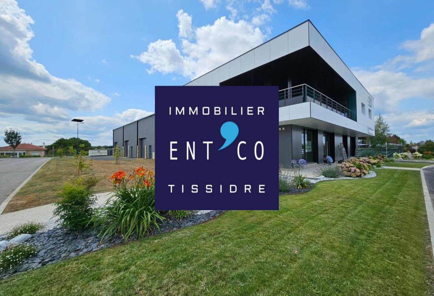 A Vendre - Entrepôt Neuf de 164 m² dans la zone commerciale — photo 1
