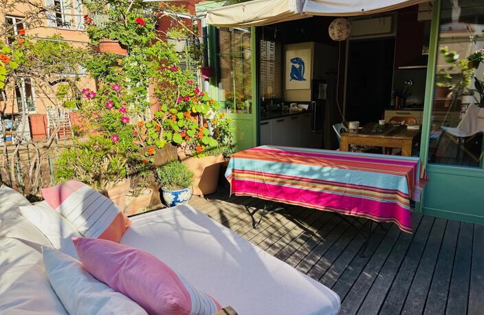 3 PIECES TERRASSE PORT DE NICE — photo 2