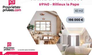 Appartement 2 Pièces 42 m² à vendre à Rillieux-la-Pape (69140)