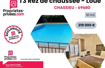 vente appartement 219 000 € à proximité de Colombier-Saugnieu (69124)