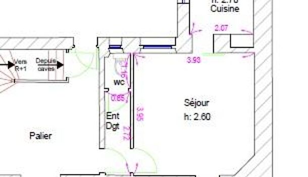 Appartement 2 pièces  à vendre Reims 51100