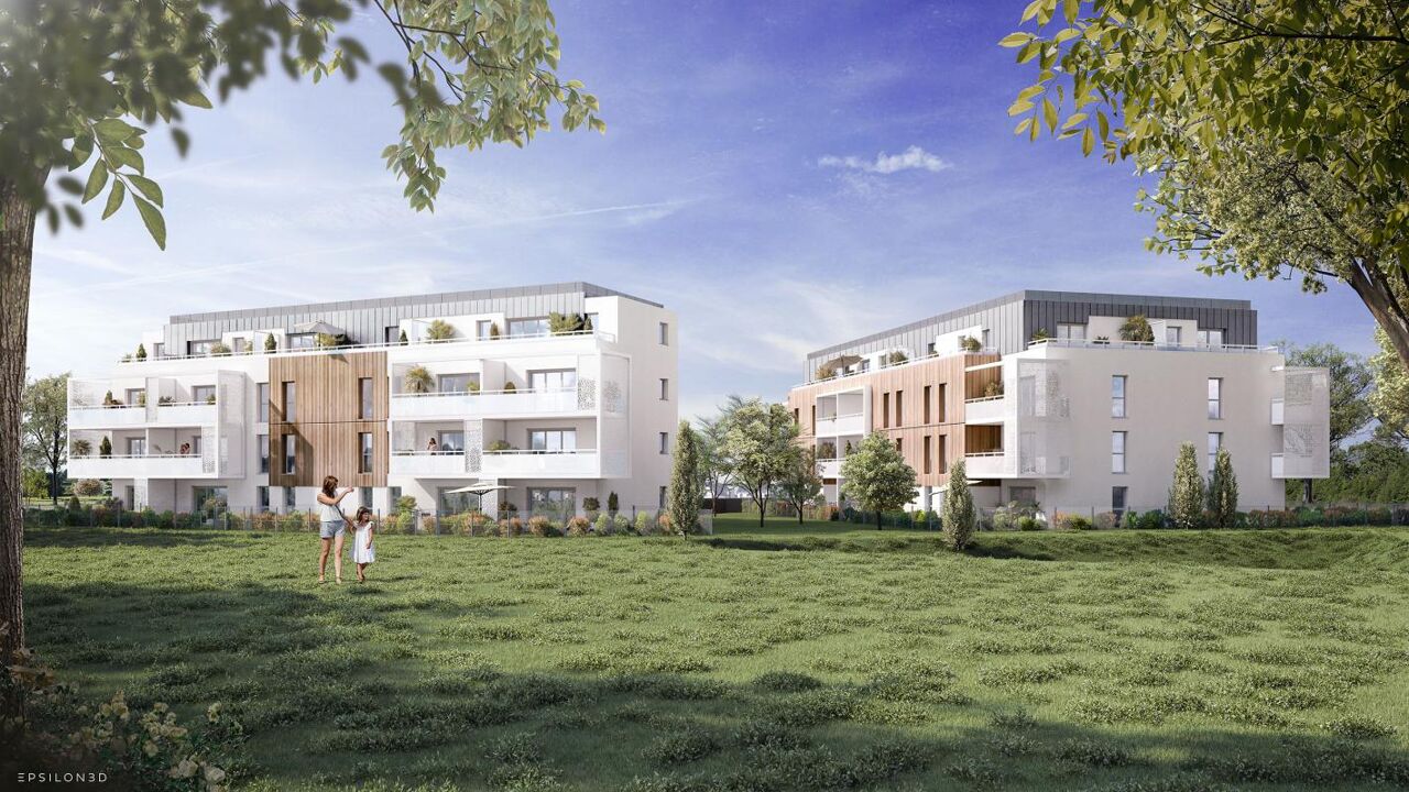 appartement neuf T3, T4 pièces 62 à 81 m2 à vendre à Vannes (56000)