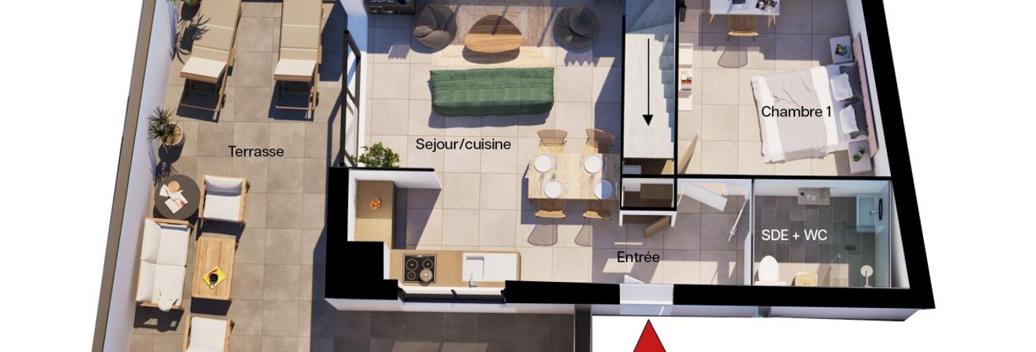 Appartement 4 Pièces 66 m² à vendre à Sète (34200)