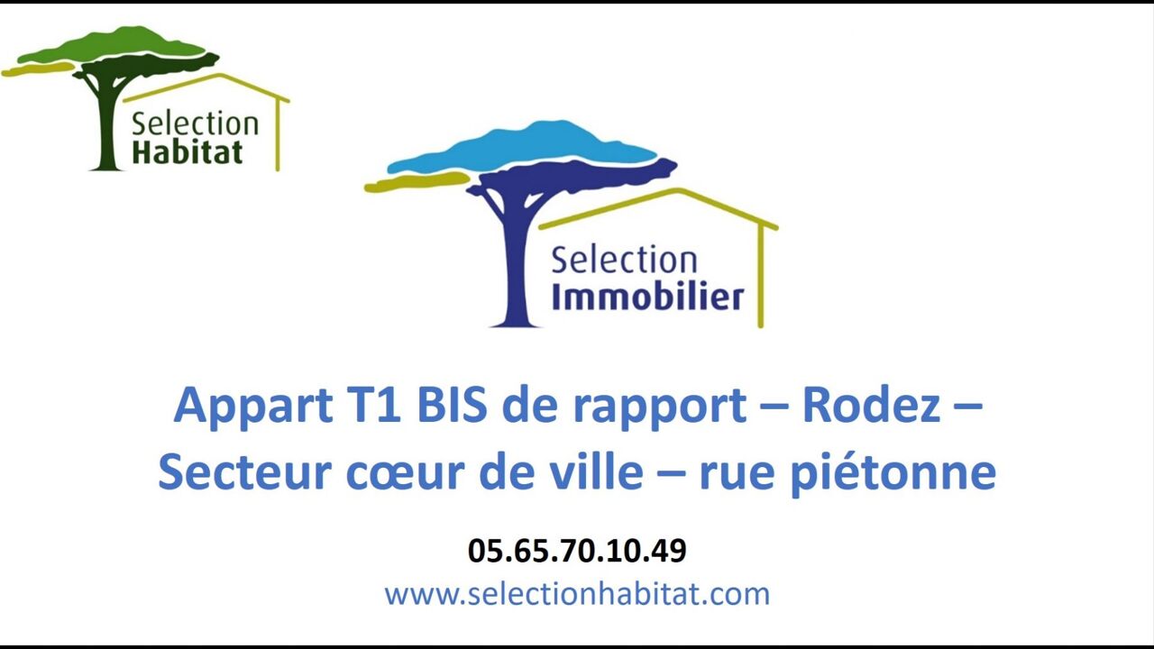 appartement 2 pièces 35 m2 à vendre à Rodez (12000)