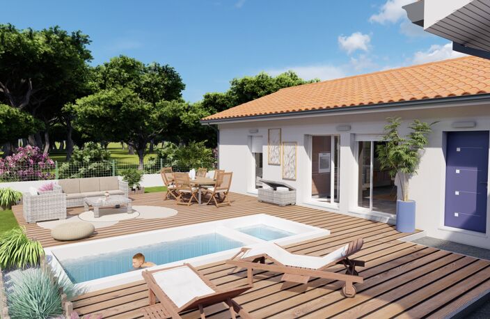 Castets terrain 826 m² — photo 3