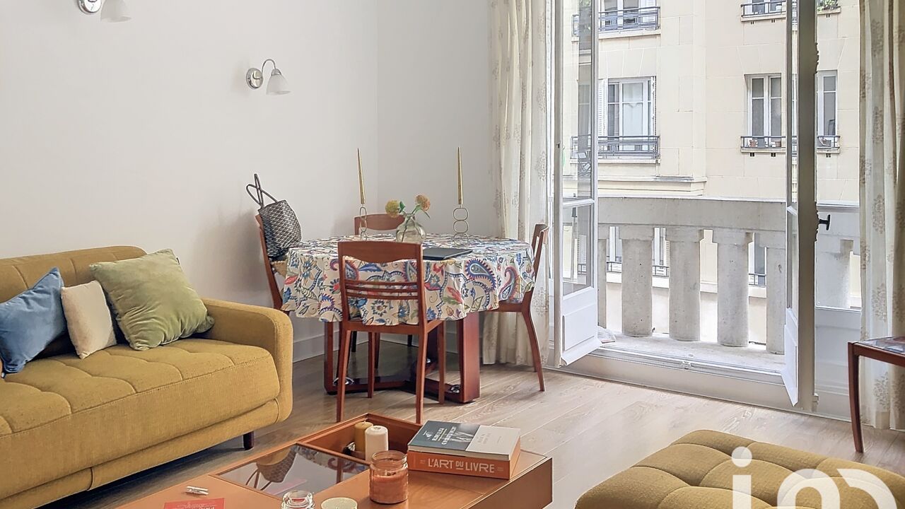 appartement 2 pièces 40 m2 à vendre à Paris 16 (75016)