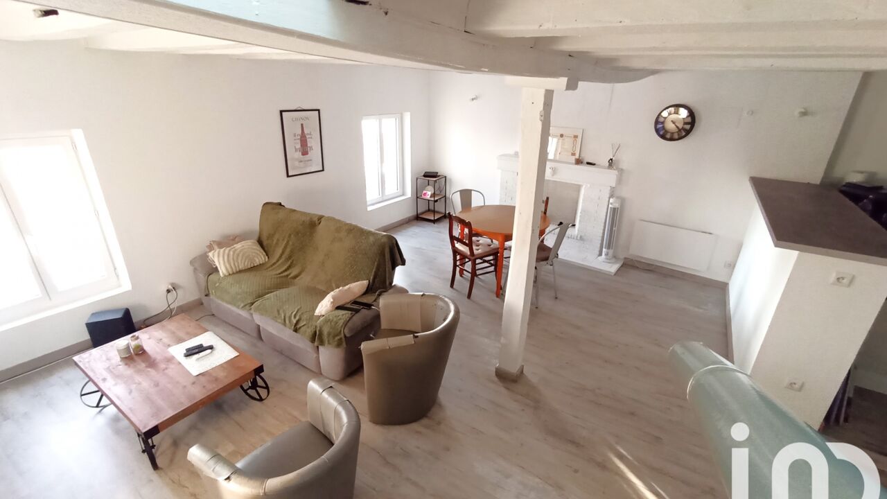 appartement 3 pièces 75 m2 à vendre à Chinon (37500)