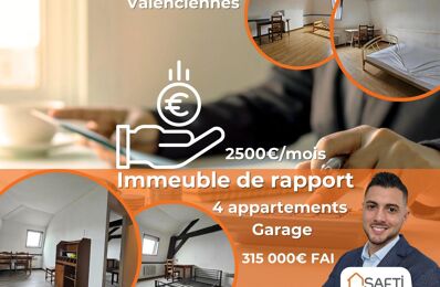 vente immeuble 315 000 € à proximité de Quiévrechain (59920)