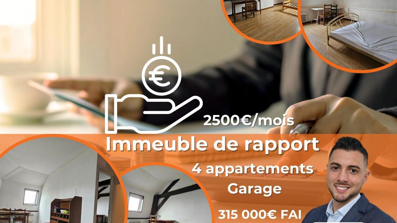 immeuble  pièces 250 m2 à vendre à Valenciennes (59300)