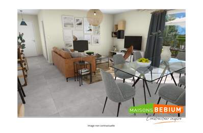 Projet de construction d'une maison 80.07 m² avec terrain à EGLISENEUVE-PRES-BILLOM (63) — photo du bien