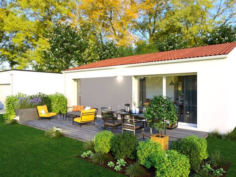 Projet de construction d'une maison 70 m² avec terrain à LEZOUX (63) — photo 1