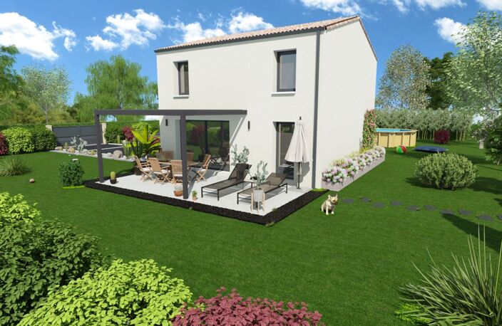 Projet de construction d'une maison 92.62 m² avec terrain à FONTAINE-LE-COMTE (86) — photo 2