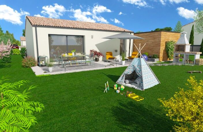 Terrain à bâtir de 629 m² à VENDEUVRE-DU-POITOU (86) — photo 2