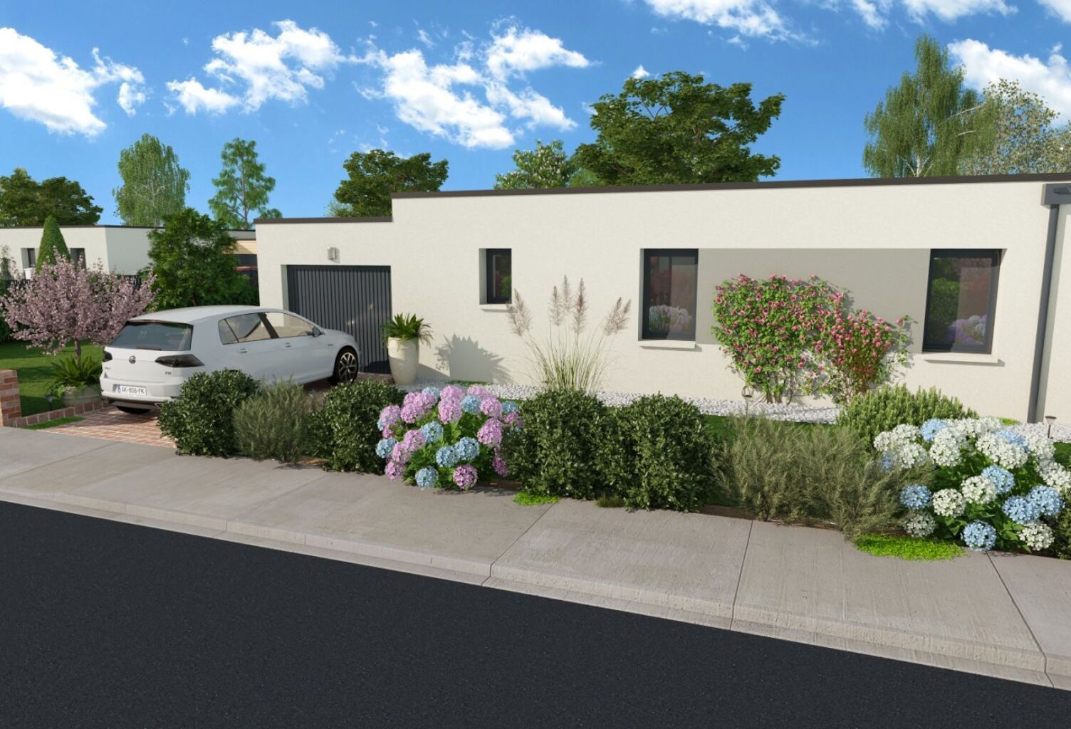 Terrain à bâtir de 574 m² à VENDEUVRE-DU-POITOU (86) — photo 1