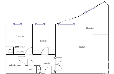 appartement 3 pièces 75 m2 à vendre à Nantes (44000)